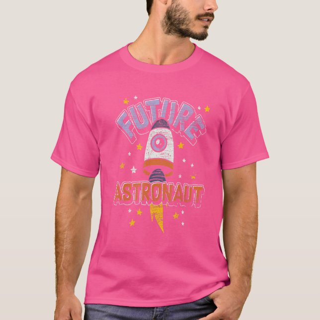 T-shirt Fusée - Science spatiale Galaxie Astronaute de dem (Devant)