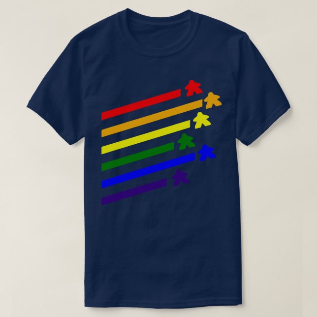 T-shirt Fusil arc-en-ciel (Design devant)
