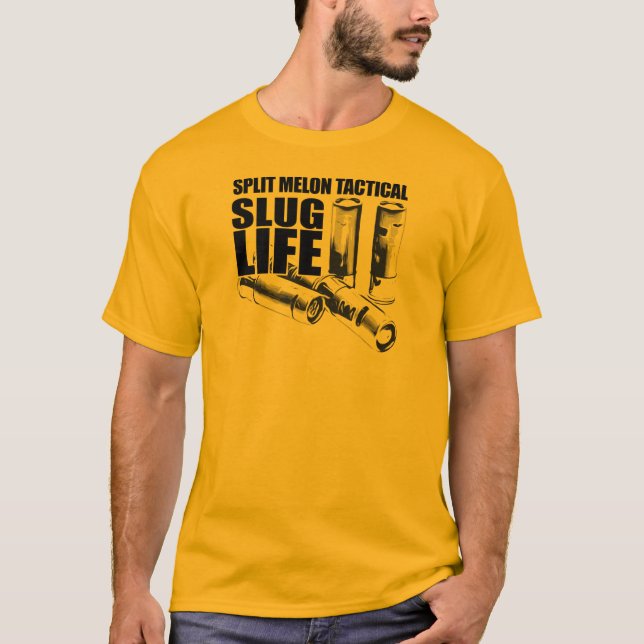 T-shirt Fusil de chasse de la vie de lingot (Devant)