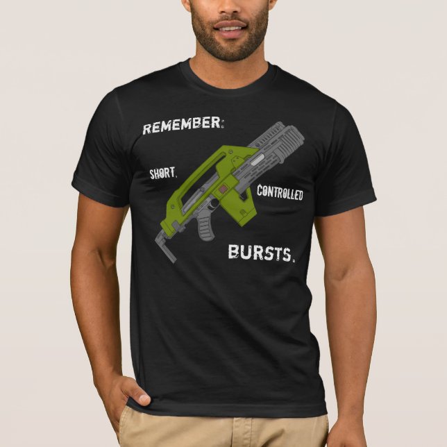 T-shirt Fusil d'impulsion de M41A (Devant)