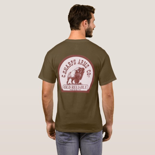 T-shirt Fusil Sharps (Dos entier)