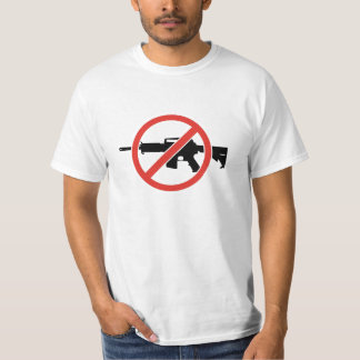 T-shirt Fusils d'assaut d'interdiction ! Arrêtez la