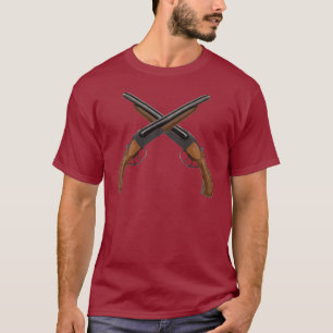 T-shirt Fusils de chasse croisés