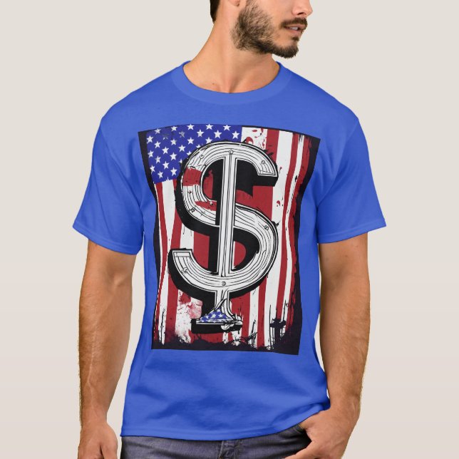 T-shirt Fusion monétaire" (Devant)
