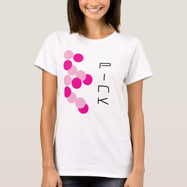 T-shirt Fusion rose harmonieuse (Devant)