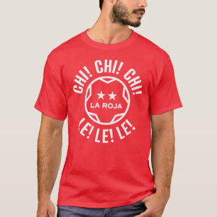 T-shirt Fútbol du Chili/T-shirt du football