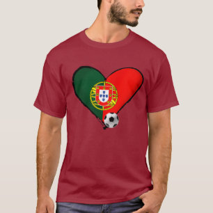 T-shirt Futebol Brésil Portugal 2014 Brésil Copo font