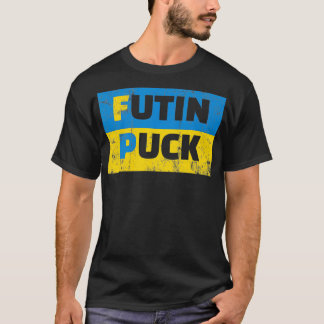 T-shirt Futin Puck Pro Ukraine pour plus de paix dans le m