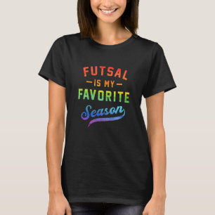 T-shirt Futsal Est Mon Joueur De Football De Saison Favori