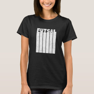 T-shirt Futsal Retro Graphic Joueur De Football Intérieur