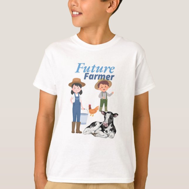 T-shirt Futur agriculteur (Devant)
