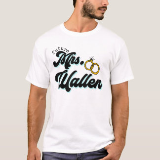 T-shirt Futur amusant Mme Wallen Retro Les années 70 80S 9
