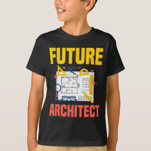 T-shirt Futur architecte Architecture drôle Architecte