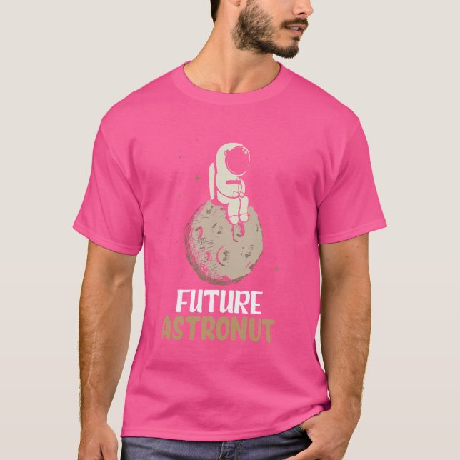 T-shirt Futur astronaute (Devant)
