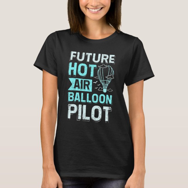 T-shirt Futur ballon à air chaud (Devant)