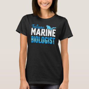 T-shirt Futur biologiste marin Étudiant en biologie de la