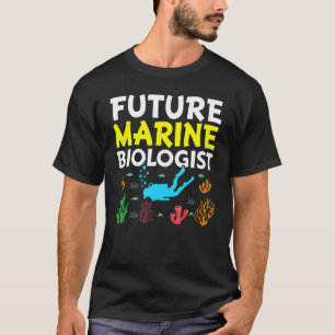 T-shirt Futur biologiste marin Étudiant en biologie de la