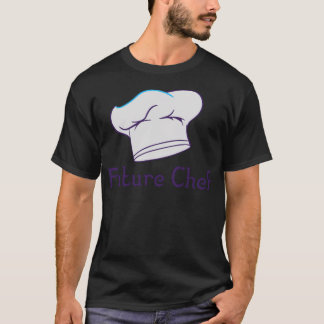 T-shirt Futur boulanger chef pirate casquette