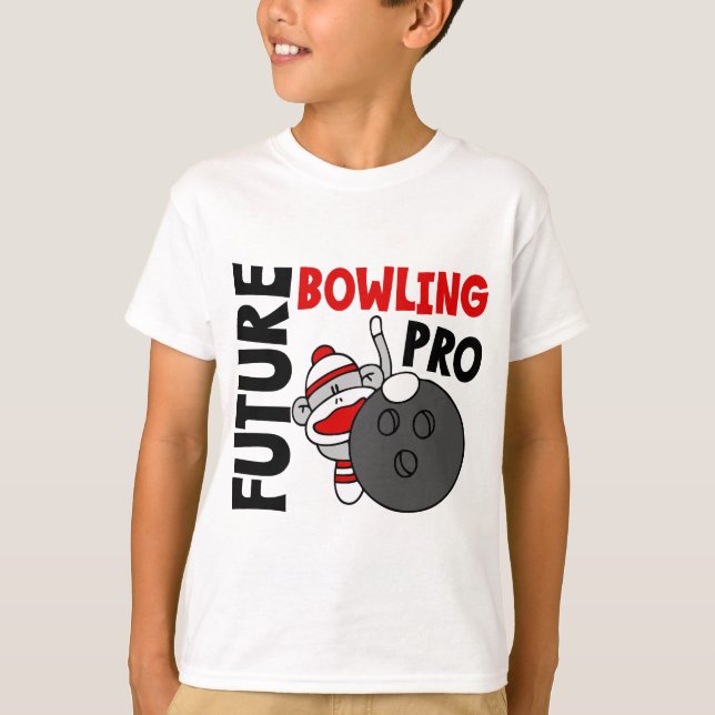 T-shirt Futur Bowling Pro Sock Monkey (Devant)