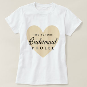 T-shirt Futur Bridesmaid