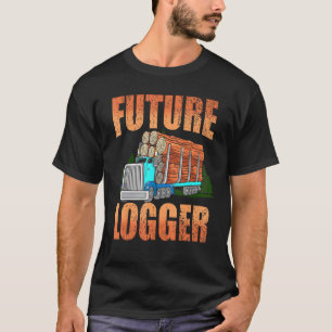 T-shirt Futur bûcheron sciage coupe bois sciage Sawmi