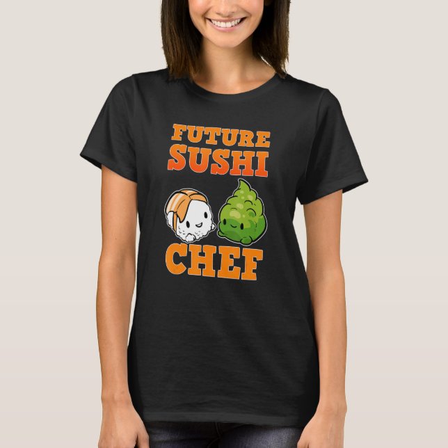 T-shirt Futur chef de sushi (Devant)