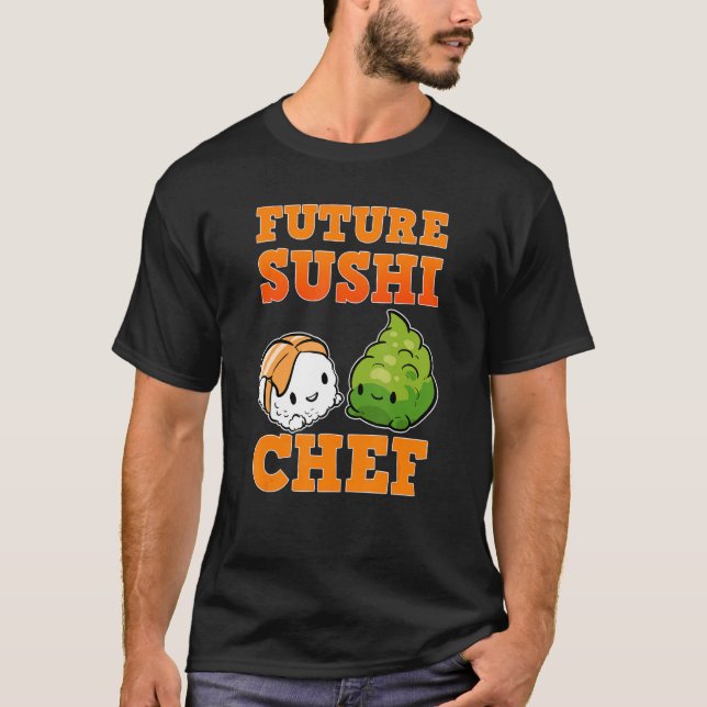 T-shirt Futur chef de sushi (Devant)