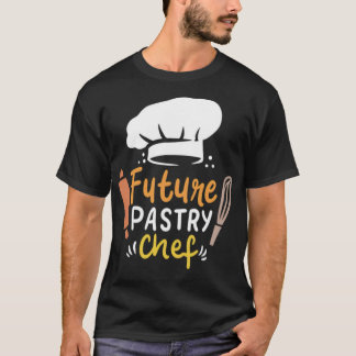 T-shirt Futur Chef pâtissier Funny Cake Decorateur bir à c