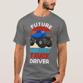 T-shirt Futur conducteur de camion Monster 1
