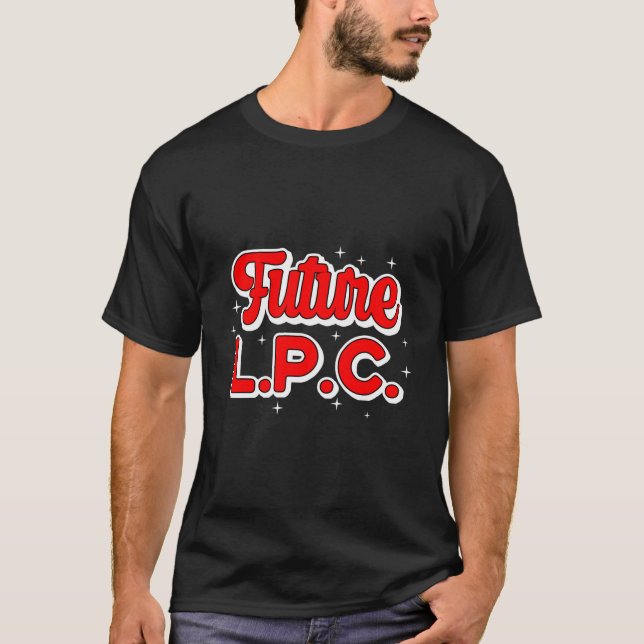 T-shirt Futur Conseiller Professionnel Lpc À Venir (Devant)