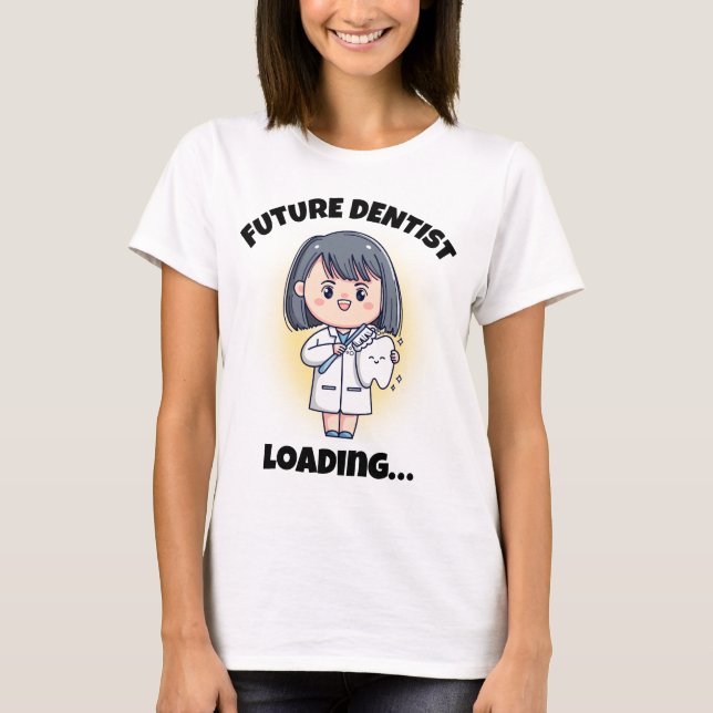 T-SHIRT FUTUR DENTISTE  (Devant)