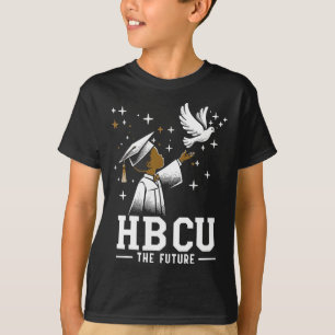 T-shirt Futur diplômé Hbcu Histoire Collège noir Jeunesse 