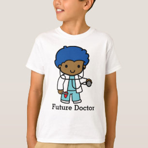 T-shirt Futur docteur avec stéthoscope
