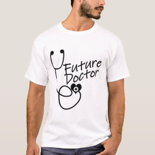 T-shirt Futur docteur - copie de coeur de stéthoscope