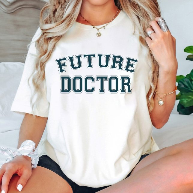 T-shirt Futur Docteur / étudiant Médicale Diplôme blanc (Future Doctor / Medical Student Graduation white T-Shirt)