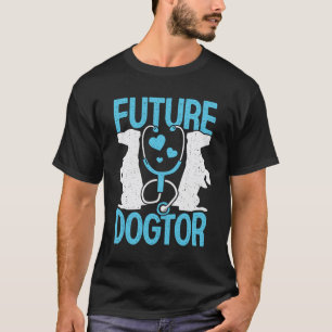 T-shirt Futur Dogtor Vétérinaire Vet School Cadeau étudian