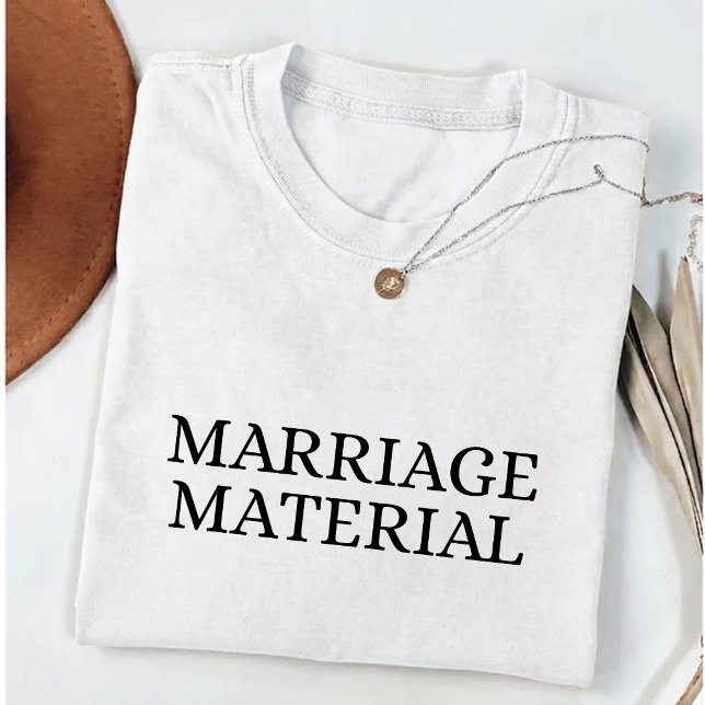 T-shirt Futur épouse, matière à mariage (Créateur téléchargé)