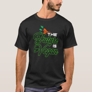 T-shirt Futur est végétarien végétarien végétarien veganis