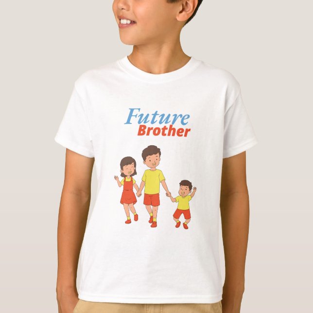 T-shirt futur frère (Devant)
