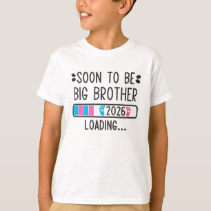 T-shirt Futur Frère 2026 Chargement Annonce de Grossesse