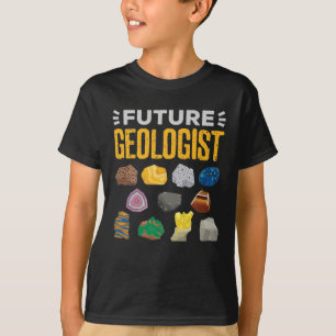 T-shirt Futur géologue étudiant en géologie