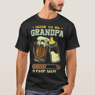T-shirt Futur Grand-Père Prévu 2025 Annonce de Grossesse