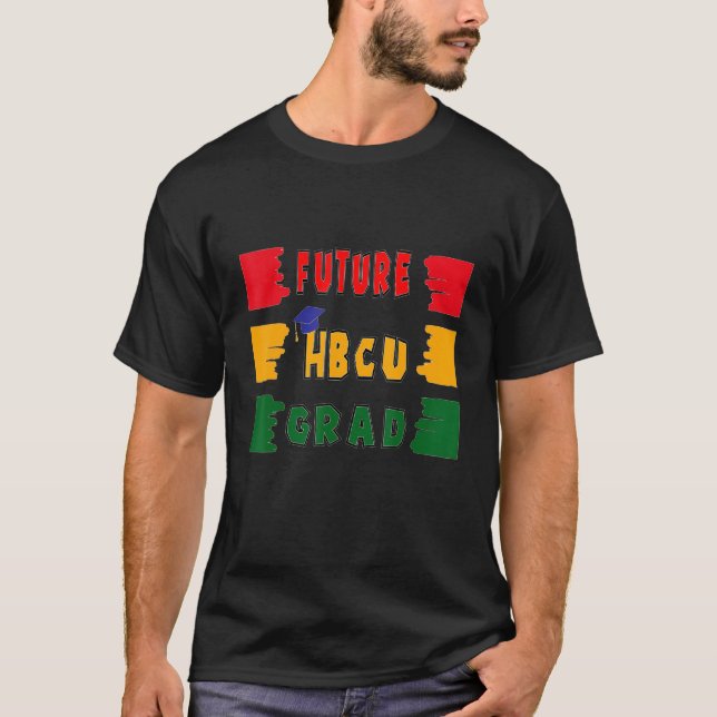 T-shirt Futur Hbcu Graduat Grande Idée De Célébration (Devant)