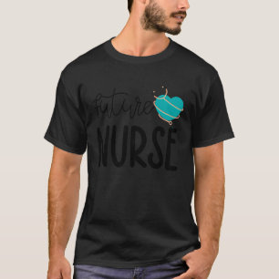 T-shirt Futur infirmier étudiant en soins infirmiers stéth