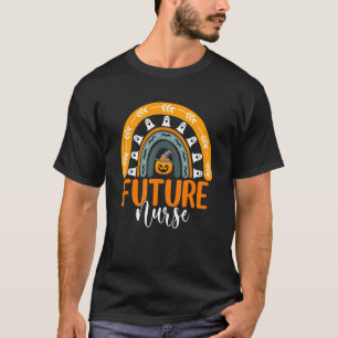 T-shirt Futur infirmier Nursing Arc-en-ciel Halloween Citr