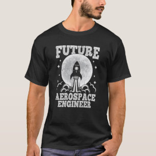 T-shirt Futur ingénieur aérospatial
