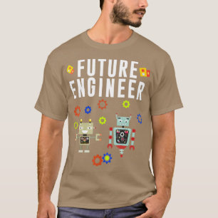 T-shirt Futur Ingénieur Costume Robot Robot Adultes Roboti