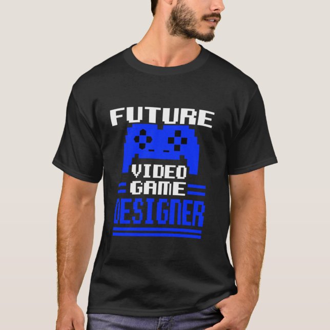 T-shirt Futur Joueur de concepteur de jeux vidéo Joueur dr (Devant)