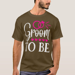 T-shirt Futur marié Cadeau de mariage assorti aux jeunes m