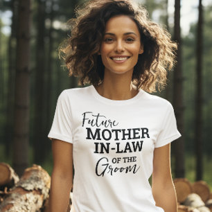 T-shirt Futur Mère en droit de la chambre Mariage WV